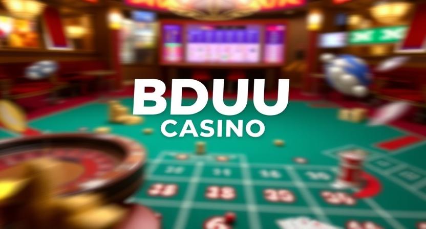 Immersive lounge-style interface of BDUUU casino