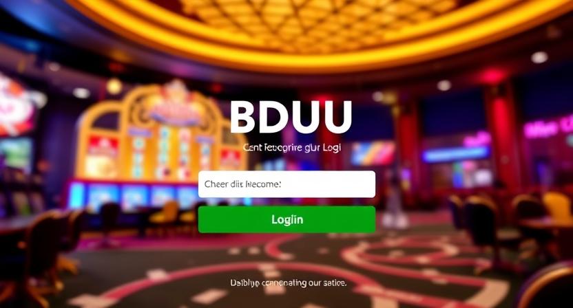 User-friendly BDUUU login control panel
